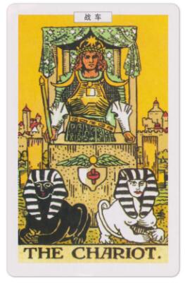 塔羅牌戰車(逆位)