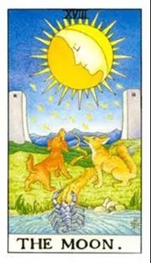 塔羅牌月亮