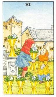 塔羅牌圣杯6