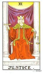 塔羅牌正義
