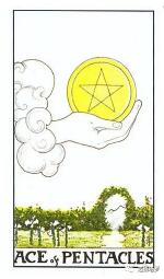 塔羅牌星幣首牌