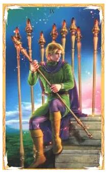 塔羅牌：權杖九