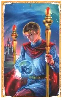 塔羅牌：權杖二