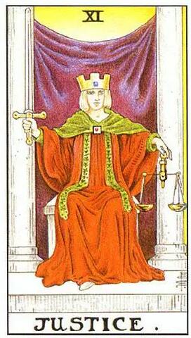 塔羅牌正義