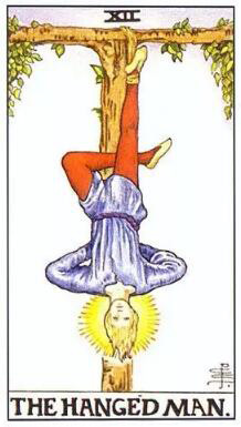 塔羅牌倒吊人