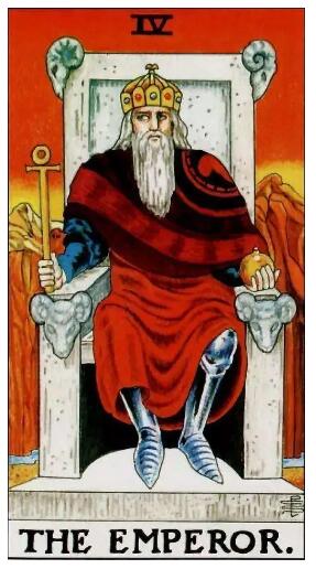 塔羅牌皇帝正位