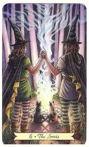 塔羅牌戀人正位