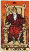 塔羅牌4皇帝正位/皇帝逆位牌義解讀