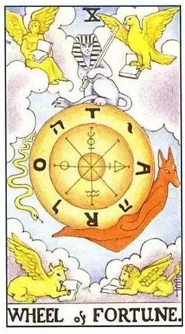 塔羅牌 命運之輪正位