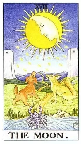 塔羅牌 月亮正位
