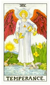 塔羅牌節制正位/節制逆位牌義解讀