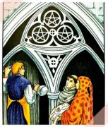 塔羅牌星幣三(正位/逆位)牌意解讀