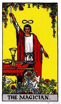 塔羅牌魔術師正位逆位愛情解讀