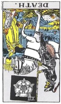 塔羅牌死神逆位