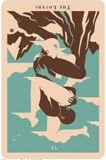 塔羅牌戀人逆位