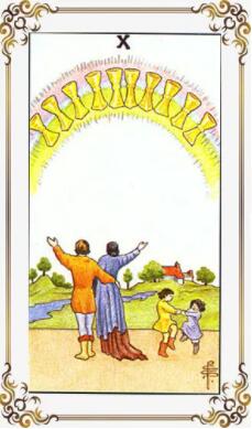 塔羅牌圣杯牌組圣杯十