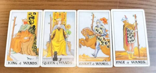 韋特塔羅牌宮廷牌16張分析