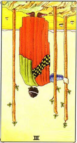 塔羅權杖三正位/逆位 愛情事業財運解讀