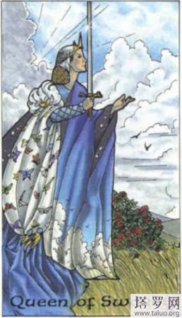 塔羅牌寶劍王后代表什么