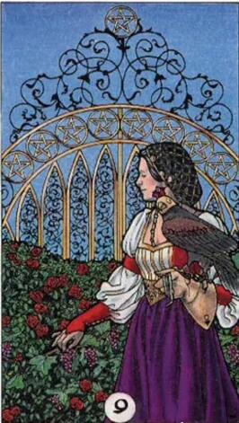 塔羅牌星幣九代表什么