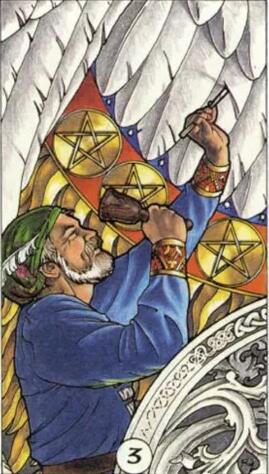 塔羅牌星幣三代表什么