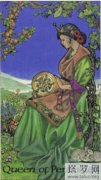 塔羅牌星幣王后什么意思