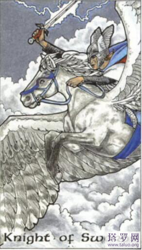 塔羅牌寶劍騎士代表什么