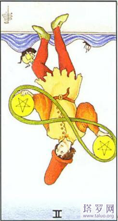 塔羅牌星幣牌組星幣二講解