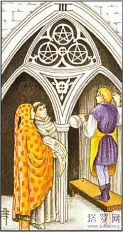 塔羅牌星幣牌組星幣三解讀