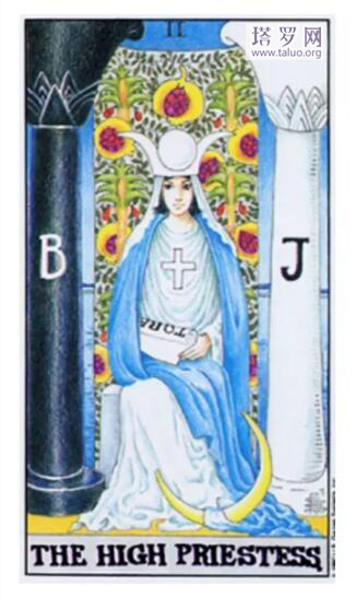 塔羅牌中78張解釋大全-女祭司解讀教程
