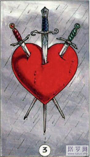 塔羅牌寶劍3什么意思