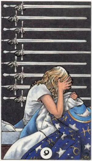 塔羅牌寶劍九是什么意思