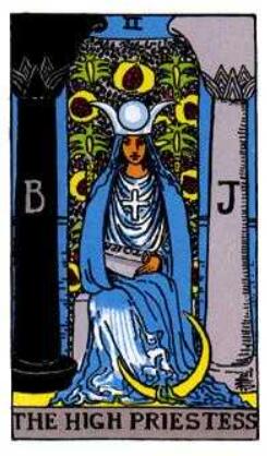 塔羅牌女祭司(正位/逆位)意義解讀