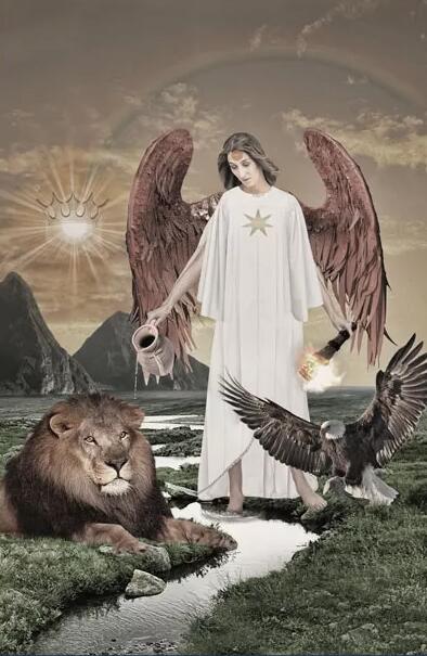 韋特塔羅牌78張牌意解析（節制牌）