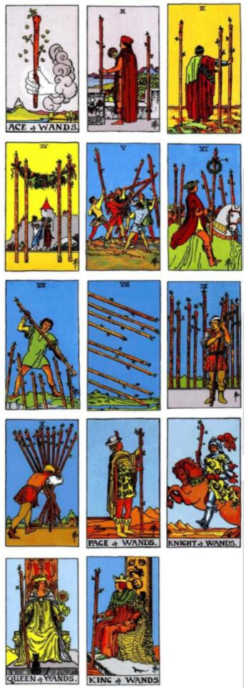 78張完整塔羅牌一全圖