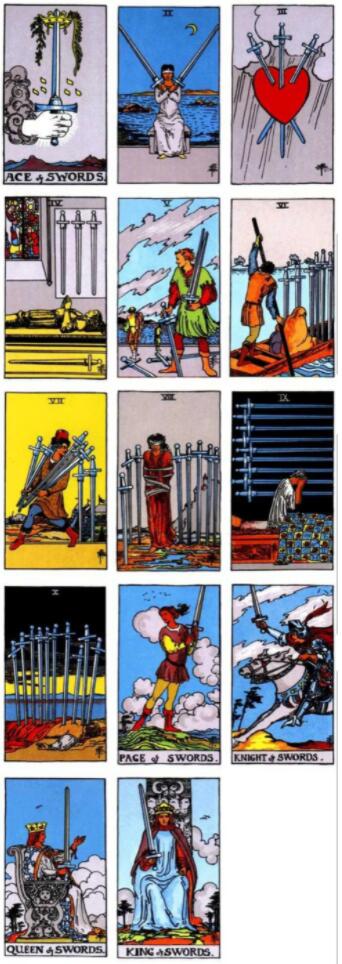 78張完整塔羅牌一全圖