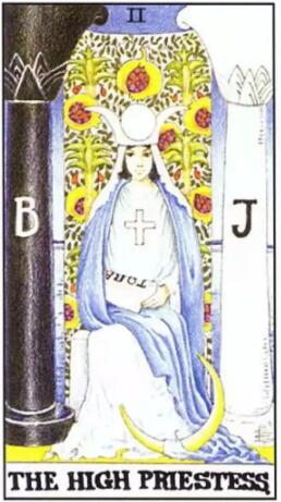 韋特塔羅牌女祭司正位逆位解釋