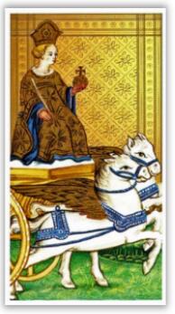 韋特塔羅牌戰車（正位/逆位）牌意解釋