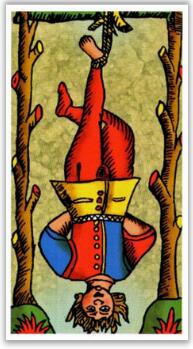 韋特塔羅牌倒吊人（正位/逆位）牌意解釋