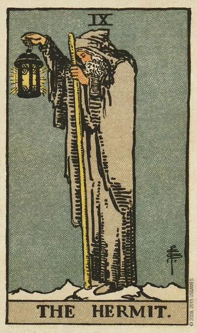 塔羅牌自學教程—隱士9