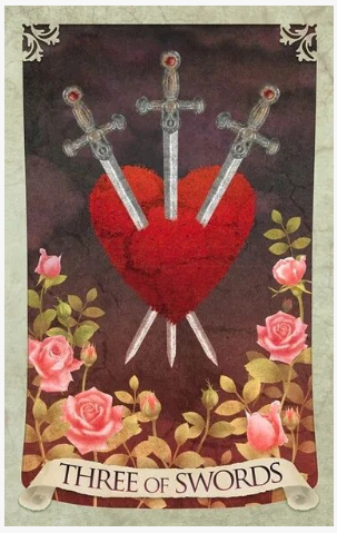 塔羅牌C：寶劍三